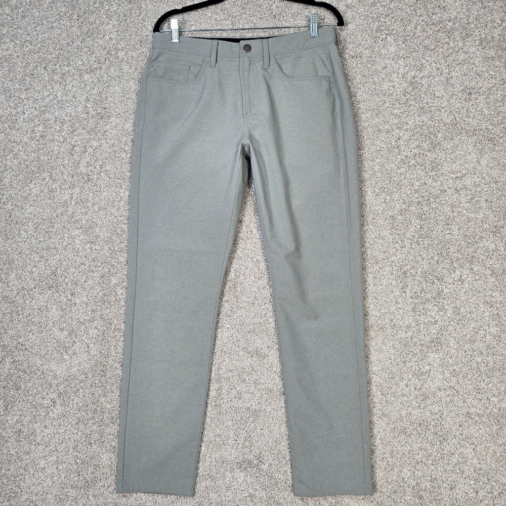 Bonobos Golf 5 Pocket Slim Pants Gray Mens 31x30
